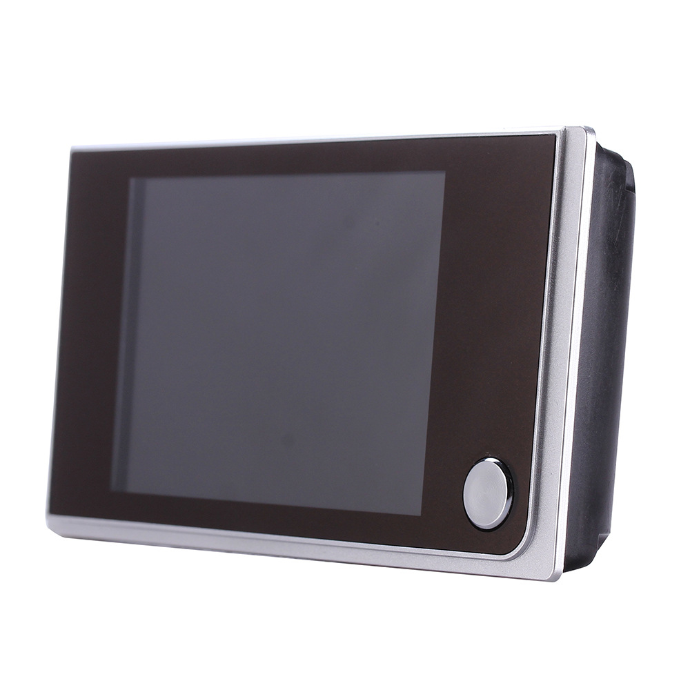 Automatic power saving 3.5 inch visual cat eye doorbell 120 degree wide angle electronic cat eye