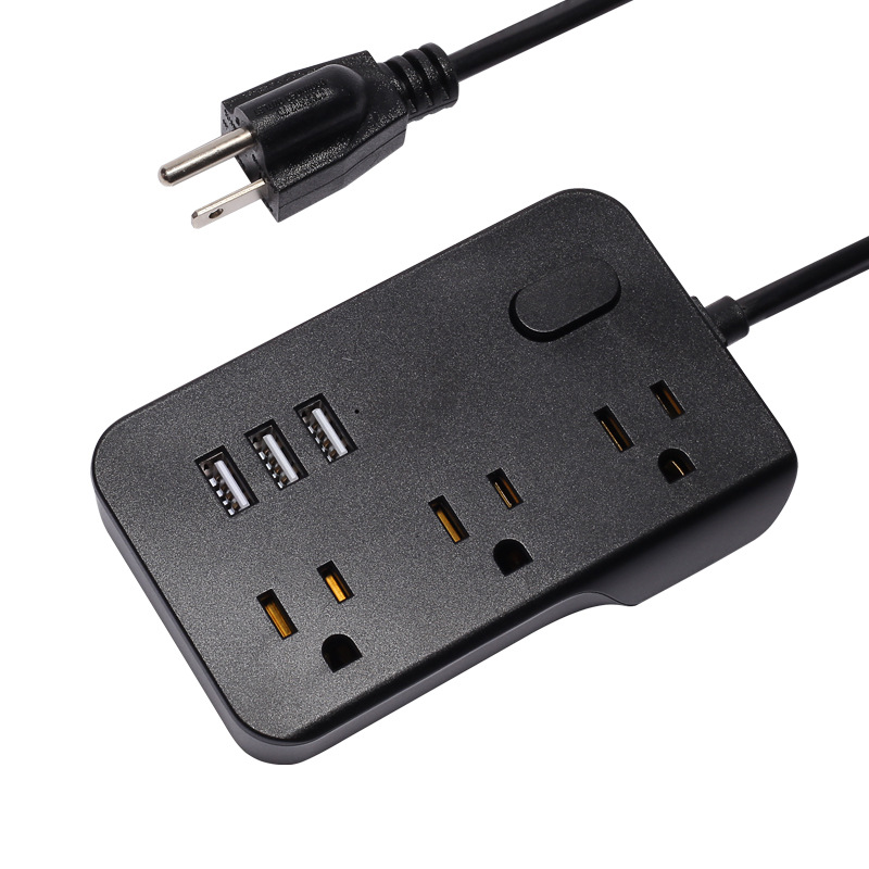 New home power strip 3USB desktop multi-purpose power socket office multi-purpose power strip