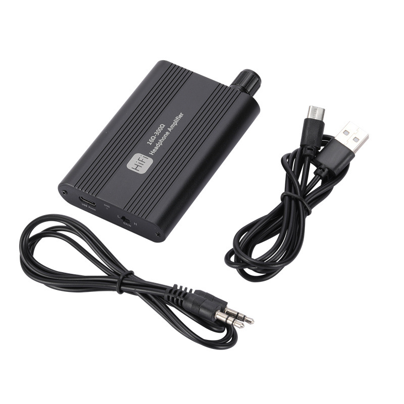 Bluetooth headphone amplifier 3.5mm headphone amplifier fever heavy bass no low noise HiFi headphone amplifier AUX audio regulator