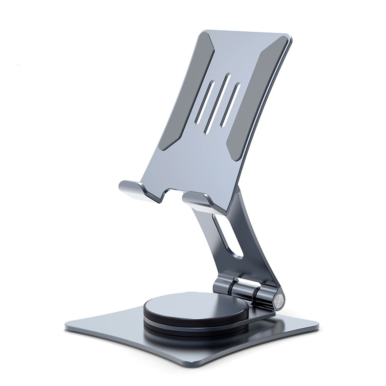 Aluminum alloy mobile phone stand desktop mobile phone stand lazy portable foldable all-metal tablet support stand