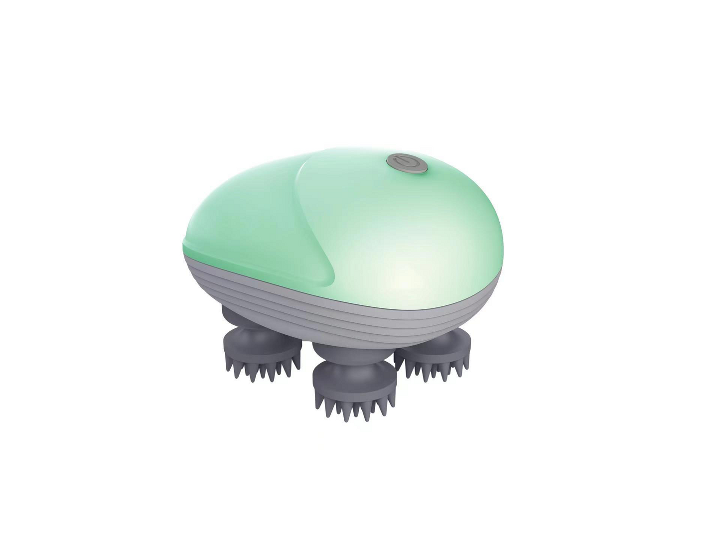 New style head massager electric silicone scalp massager, portable home USB mini electric dragon claw hand