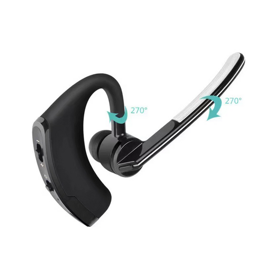Bluetooth headset, upgraded version of business ear-hook style, CSR stereo wireless Bluetooth headset