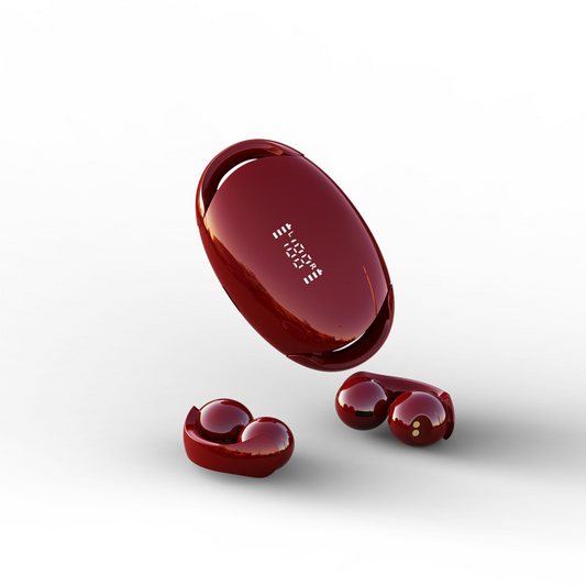 New bone conduction clip-on Bluetooth headset wireless, card-insertion headset noise reduction