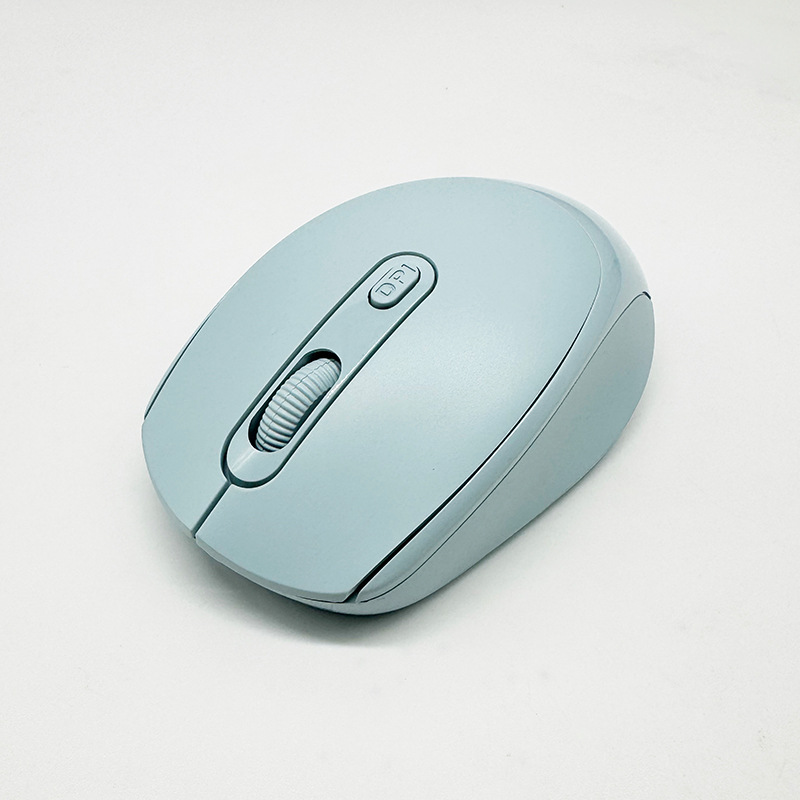 Universal wireless Bluetooth mouse for laptops, rechargeable dual-mode silent office tablet for girls