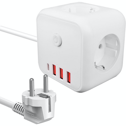 One to three wiring board 3USB+TPYE-C