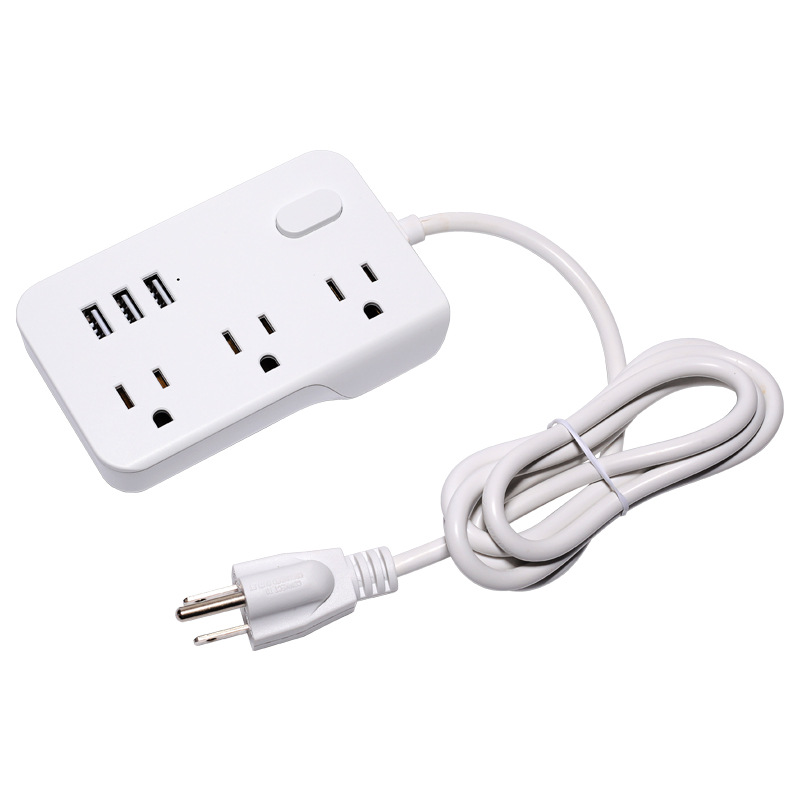New home power strip 3USB desktop multi-purpose power socket office multi-purpose power strip