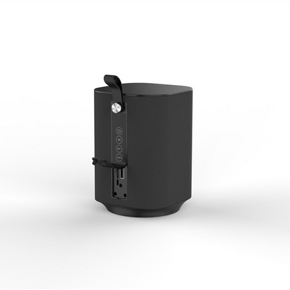 Outdoor sports portable bluetooth speaker, fabric waterproof subwoofer desktop speaker