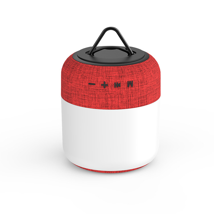 New wireless speaker heavy bass handle colorful night light outdoor portable mini bluetooth speaker