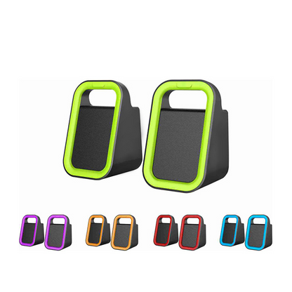 Desktop laptop USB speakers, small office speakers