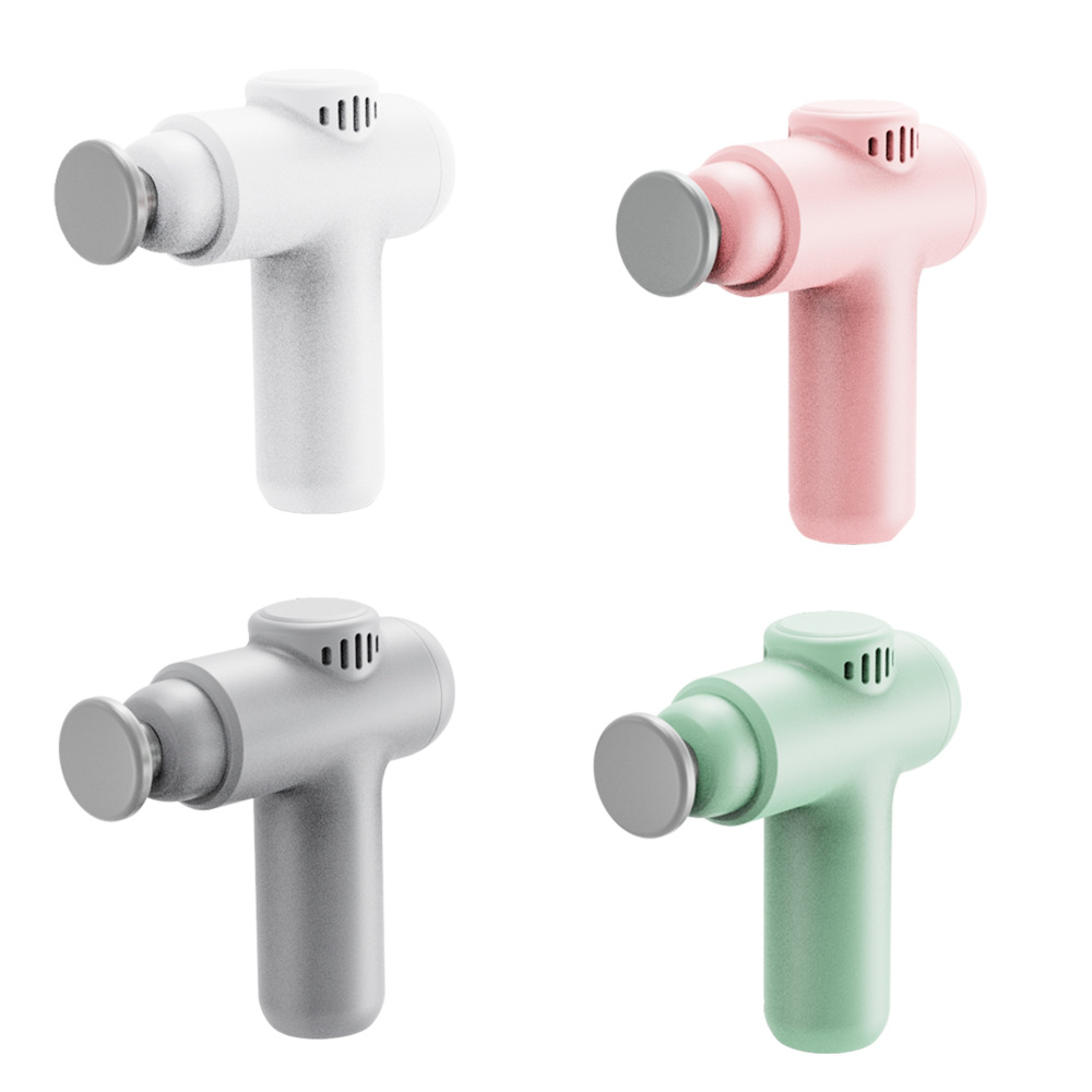 Fascia gun muscle relaxer, mini professional mini silent electric massage gun for men and women