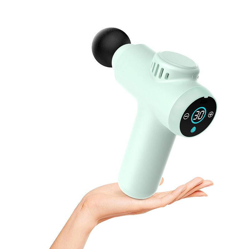 Fascia gun muscle relaxer, mini professional mini silent electric massage gun for men and women