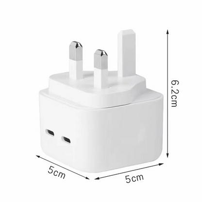 PD35W fast charging charger suitable for Apple's new mobile phone charger dual C port 35W charging head fast charging head