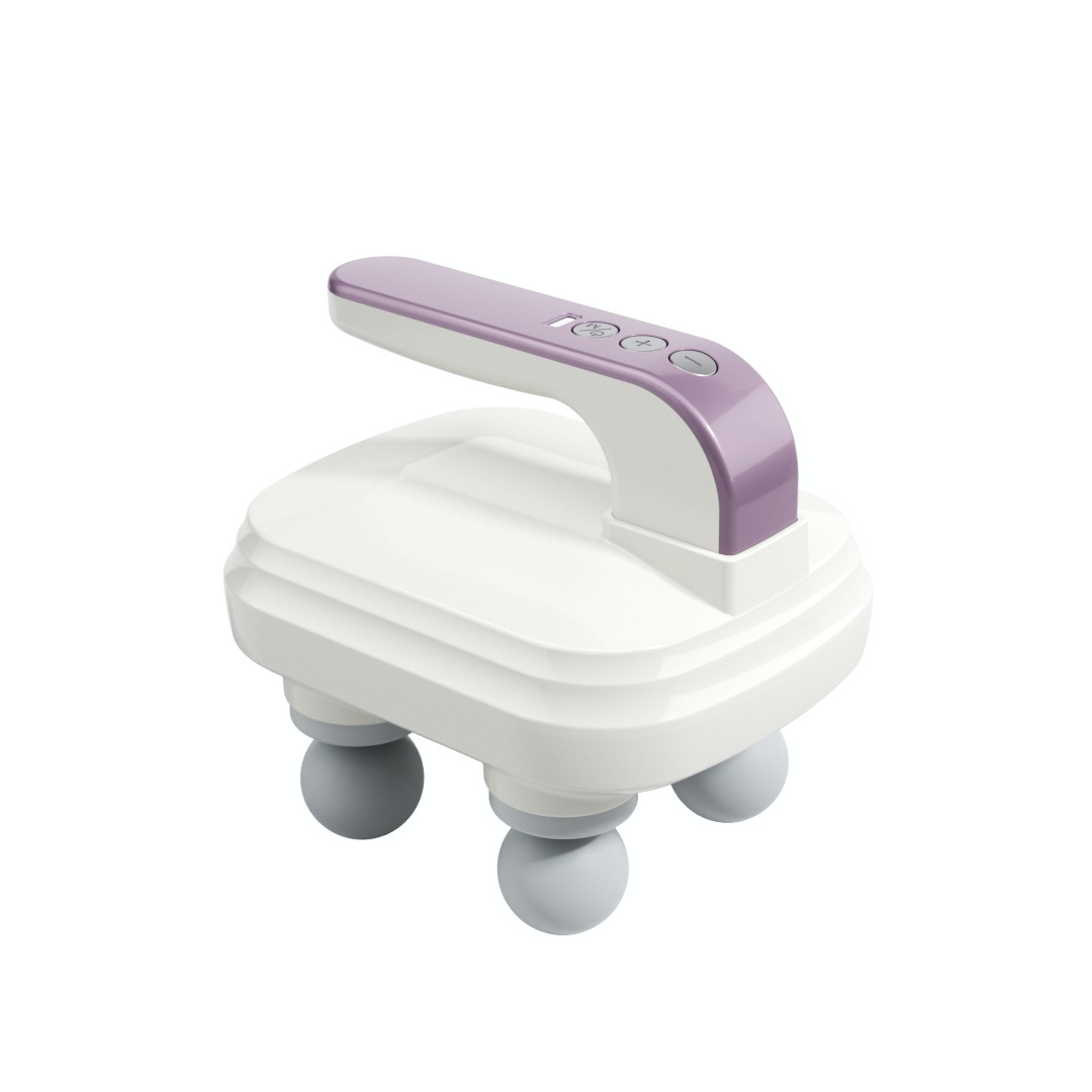 Handheld 4-head fascia gun, electric high-intensity full-body relaxation multi-head fascia gun