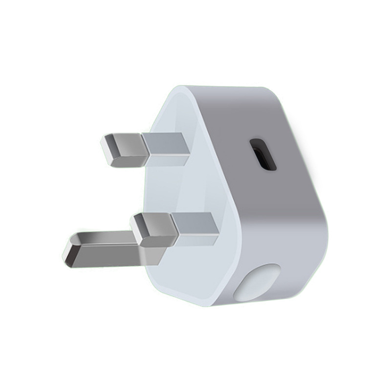 UK standard USB charger, adapter 20WPD direct charging