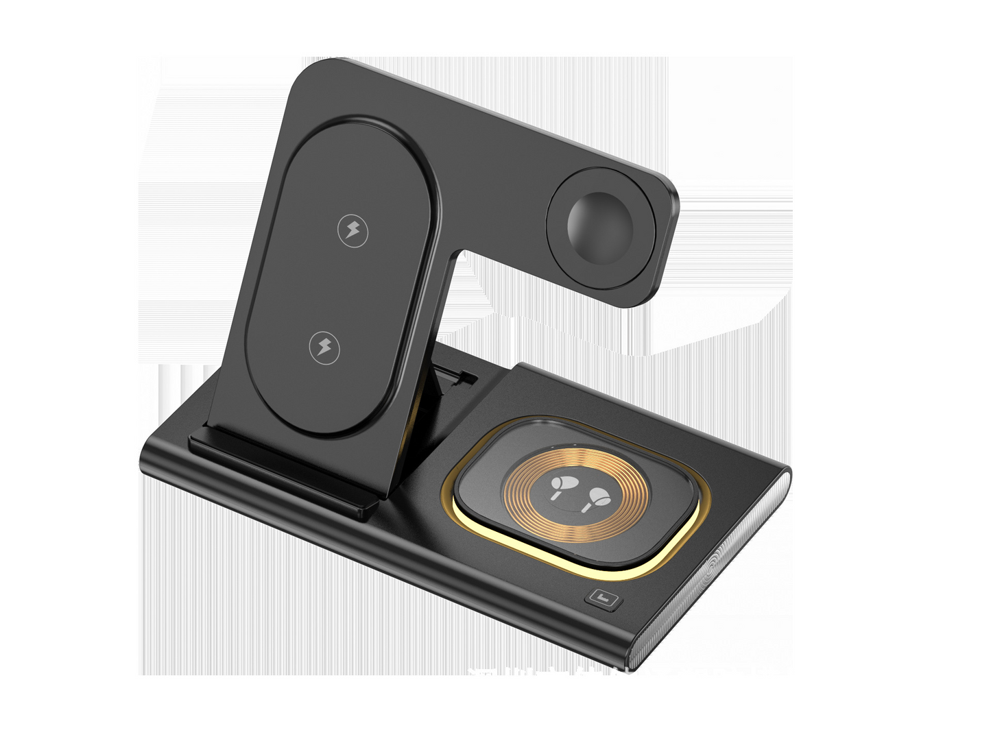 Popular three-in-one wireless charger, supports fast charging and multi-function wireless charging