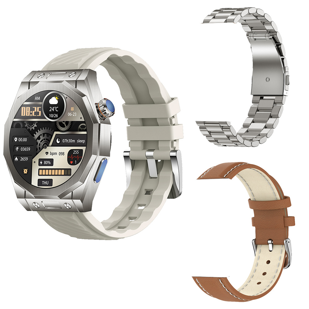 Smart watch true rate NFC three straps, sports bracelet