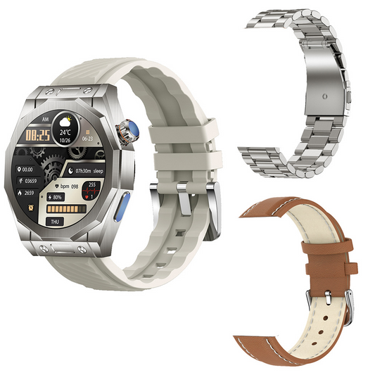 Smart watch true rate NFC three straps, sports bracelet