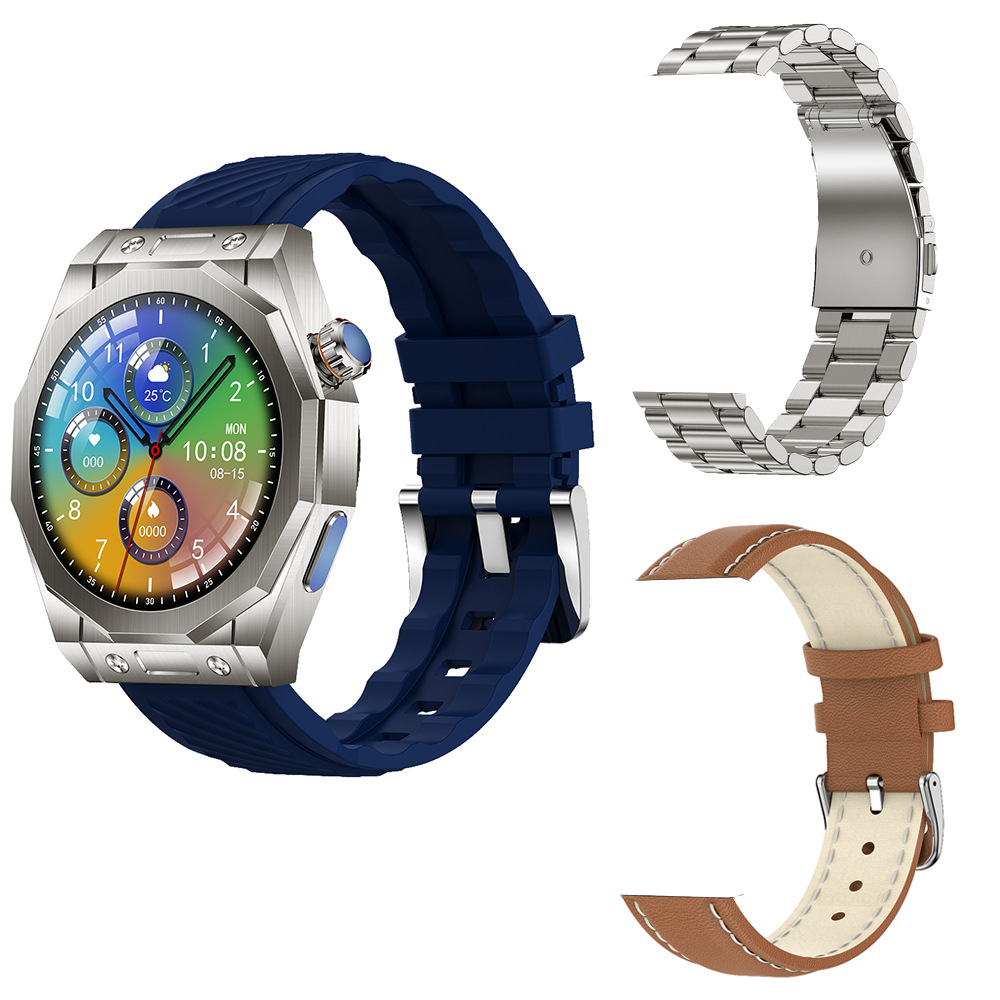 Smart watch true rate NFC three straps, sports bracelet