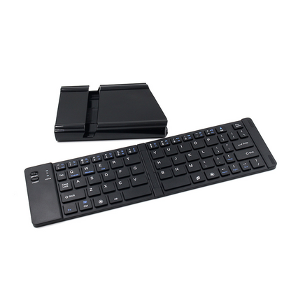 New wireless foldable charging Bluetooth keyboard, mini computer office thin foldable keyboard