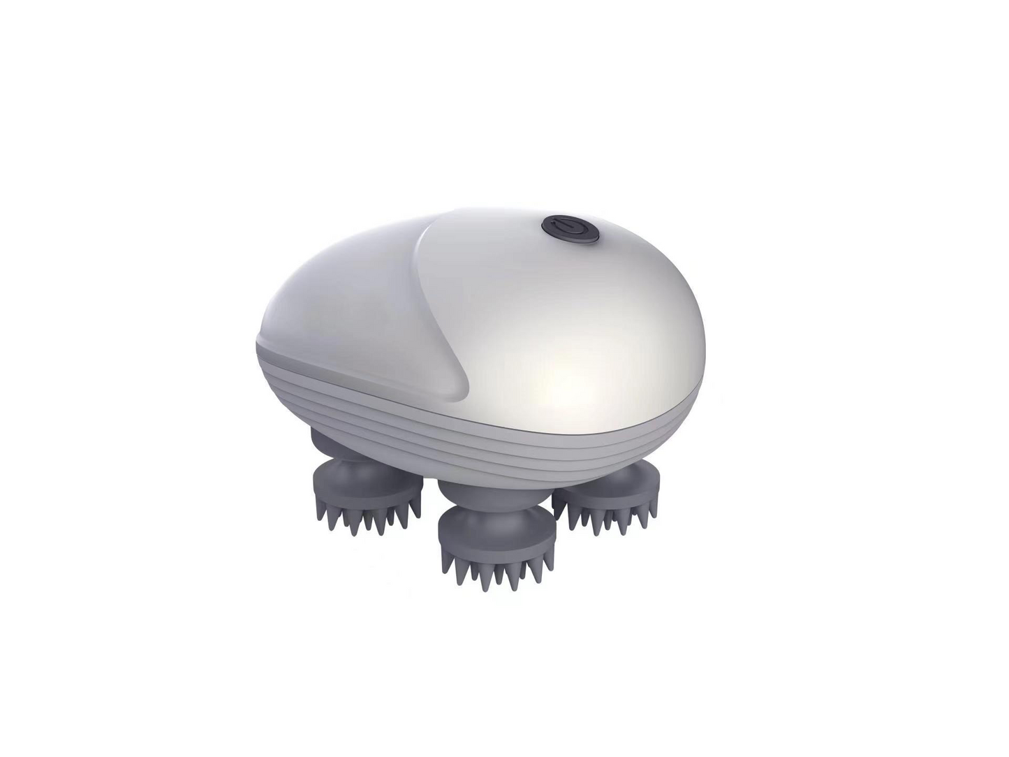 New style head massager electric silicone scalp massager, portable home USB mini electric dragon claw hand