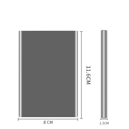 Metal mobile hard drive, 2.5-inch USB 3.0 mobile hard drive