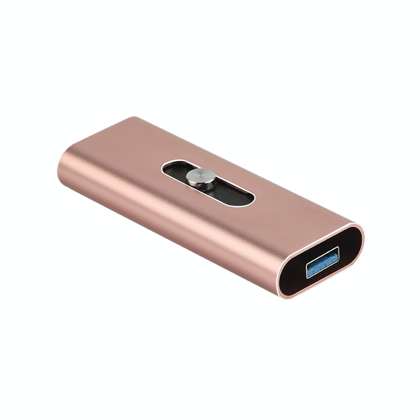 2TB solid state mobile hard drive NVME high speed USB-TYPEC dual interface ultra-thin push-pull