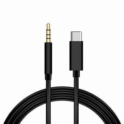 Type-c to 3.5 audio cable suitable for Huawei Samsung chip audio AUX car audio sound card adapter cable